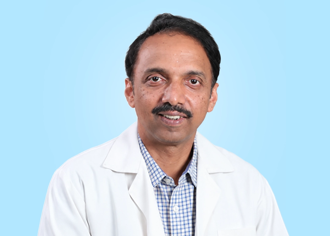 Dr. Manoj S: Dr. Manoj S, visiting vitreoretinal surgeon from Chaithanya Eye Institute at EyeCare Hospital Maldives